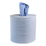 TIMCO 60m x 170mm Centrefeed Rolls - Blue - Economy (5056110814940) Pack 6 Pieces 973169