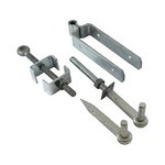 TIMCO 600mm Adjustable Hinge Set - Hot Dipped Galvanised (5055893361153) Plain Bag 1 Each AFH600G