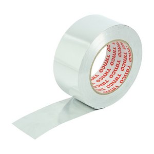 TIMCO 45m x 50mm 4500m Extreme Temperature Aluminium Foil Tape (5056110867809) Roll 1 Each AFT50ET