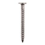 TIMCO 25 x 2.00 Annular Ringshank Nails - Bright (5055331831651) TIMtub 2.5 Kilograms BAR25T