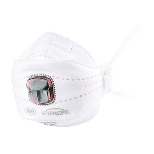 JSP Safety Products FFP3 SpringFit™ FFP3 Fold Flat Mask with Typhoon Valve (5038428320399) Bag 1 Each BGA182206N00