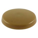 TIMCO LIGHT OAK Concrete Screw Cover Caps - Light Oak (5055331820112) Bag 100 Pieces CAPO100