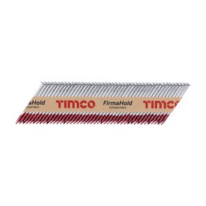 TIMCO 2.8 x 50 FirmaHold Collated Clipped Head Nails - Trade Pack - Ring Shank - FirmaGalv (5055017592227) Box 3300 Pieces CFGT50