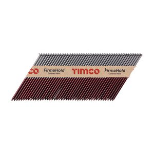 TIMCO 3.1 x 75 FirmaHold Collated Clipped Head Nails - Trade Pack - Ring Shank - FirmaGalv (5055017592302) Box 2200 Pieces CFGT75