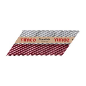 TIMCO 3.1 x 90 FirmaHold Collated Clipped Head Nails - Trade Pack - Plain Shank - FirmaGalv (5055017592333) Box 2200 Pieces CFGT90