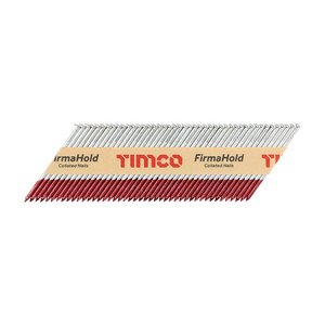 TIMCO 2.8 x 63 63mm FirmaHold Collated Clipped Head Nails - Trade Pack - Ring Shank - FirmaGalv + (5055331860385) Box 3300 Pieces CPLT63