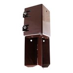 TIMCO 100mm Concrete In Shoe - Bolt Secure - Oxide Red (5055893364888) Unit 1 Each CSB100