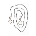 TIMCO 18IN Ball Link Chains - Bath - Chrome (5055893380468) TIMpac 2 Pieces CSCHAIN18P