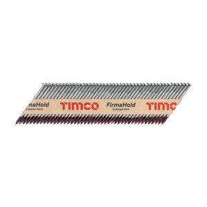 TIMCO 2.8 x 50 FirmaHold Collated Clipped Head Nails - Retail Pack - Ring Shank - A2 Stainless Steel (5055331800626) Box 1100 Pieces CSSR50