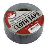 TIMCO 50m x 48mm 50000m Cloth Tape - Silver (5055893300275) Roll 1 Each CTSILVER
