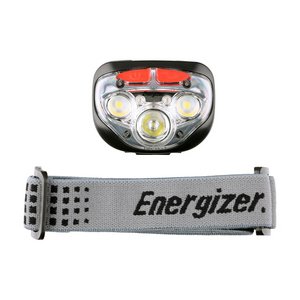 Energizer Grey / 400 Lumen 39mm Energizer® LED Vision HD+ Focus Headlamp - 400 Lumen (7638900412802) Backing Card 1 Each ENR412802