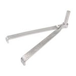 TIMCO 16mm Gate Hooks To Build - Double Brick - Hot Dipped Galvanised (5055893360927) Plain Bag 1 Pairs GHBDB16G
