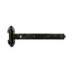TIMCO 250mm Pair of Heavy Reversible Hinges - Black (5055893360590) Plain Bag 1 Pairs HRH250B
