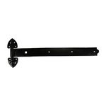 TIMCO 600mm Pair of Heavy Reversible Hinges - Black (5055893360651) Plain Bag 1 Pairs HRH600B
