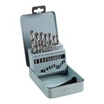 TIMCO 19pcs Ground Jobber Drills Set - HSS (5055017542628) Case 19 Pieces HSSG19DS