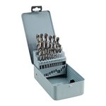 TIMCO 25pcs Ground Jobber Drills Set - HSS (5055017542635) Case 25 Pieces HSSG25DS