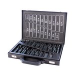 TIMCO 170pcs Roll Forged Jobber Drills Set - HSS (5055017542666) Case 170 Pieces HSSR170DS
