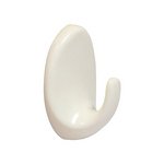 TIMCO 57 x 42.5 Oval Self-Adhesive Hooks - Large (5055893380376) TIMpac 3 Pieces LARGEAHOOKP