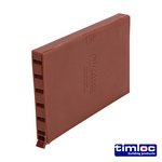 TIMLOC 65 x 10 x 100 100mm Timloc Cavity Wall Weep Vent - Brown - 1143BR (5036889003707) Box 50 Pieces LOC1143BR