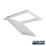TIMLOC 562 x 662 Timloc Loft Access Door - Hinged - White - 1169 (5036889006098) Box 1 Each LOC1169