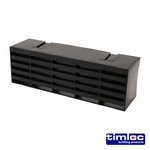 TIMLOC 215 x 69 x 60 60mm Timloc Airbrick - Plastic - Black - 1201ABBL (5036889006517) Box 20 Pieces LOC1201ABBL