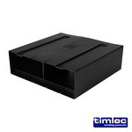 TIMLOC 229 x 76 Timloc Through-Wall Cavity Sleeve for One Airbrick - 1202/1 (5036889006807) Unit 1 Each LOC12021