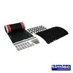 TIMLOC 6m Timloc Roll Out Dry Fix Ridge Kit - Black - 54700 (5036889027338) Box 1 Each LOC54700