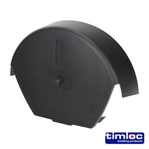 TIMLOC 280 x 145 205mm Universal 1/2 Round Cap Black (5036889026584) Bag 1 Each LOC99136