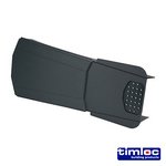 TIMLOC 420 x 140/170mm Timloc Ambi-Verge Universal Dry Fix Verge System - Grey - 99141 (5036889027031) Box 20 Pieces LOC99141