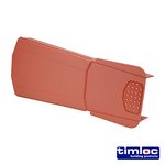 TIMLOC 420 x 140/170 Timloc Ambi-Verge Universal Dry Fix Verge System - Terracotta - 99144 (5036889027062) Box 20 Pieces LOC99144