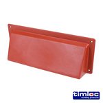 TIMLOC 255 x 95 Timloc External Cowl - Terraracotta - ABC93TE (5036889017483) Bag 1 Each LOCABC93TE