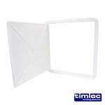 TIMLOC 470 x 470 Timloc Access Panel - Plastic - White - AP450 (5036889007347) Bag 1 Each LOCAP450