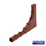 TIMLOC 65 x 10 x 102 102mm Timloc Invisiweep Wall Weep - Brown - IW50BR (5036889026041) Box 50 Pieces LOCIW50BR