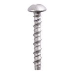 TIMCO 10.0 x 100/M12 Multi-Fix Masonry Bolts - Pan - Exterior - Silver (5055893338483) Box 50 Pieces MF10100P