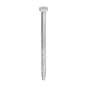 TIMCO 12.0 x 200 Multi-Fix Masonry Bolts - Hex - Exterior - Silver (5055331827463) Box 25 Pieces MF12200