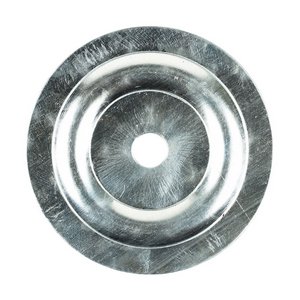 TIMCO 70mm Large Metal Insulation Discs - Galvanised (5056110842806) Box 100 Pieces MID70