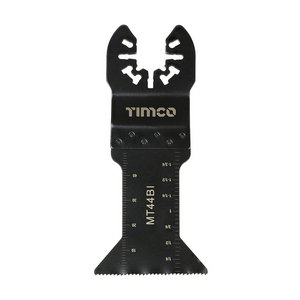 TIMCO 44mm Premium Multi-Tool Blades - Straight - For Wood/Metal - 5pcs (5056110862569) Blister Pack 5 Pieces MT44BI5