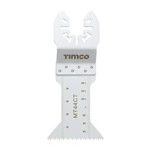 TIMCO 44mm Multi-Tool Blades - Straight Coarse - For Wood (5056110862583) Blister Pack 1 Each MT44CT
