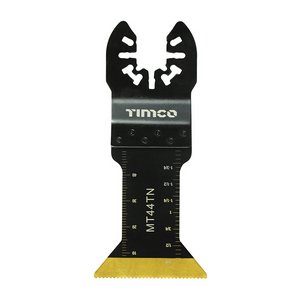 TIMCO 44mm Long Life Multi-Tool Blade - Straight - For Wood/Metal (5055893346761) Blister Pack 1 Each MT44TN