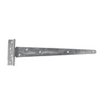 TIMCO 18IN Pair of Medium Tee Hinges - Hot Dipped Galvanised (5055893356562) Plain Bag 1 Pairs MTH18GB