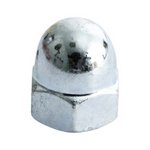 TIMCO M10 Hex Dome Nuts - Zinc (5055331892911) Box 100 Pieces ND10Z