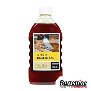 Barrettine 500ml 91mm Boiled Linseed Oil (5015861240033) Bottle 1 Each OIBL50