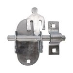 TIMCO 4IN Oval Padbolt - Hot Dipped Galvanised (5055893366493) TIMbag 1 Each OP4GP