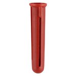 TIMCO 30mm 30mm Plastic Plugs - Red (5055017520909) Box 100 Pieces RPLUG