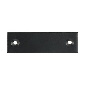 TIMCO 74 x 22 Rim Sashlock Reverse Plate - Epoxy Black (5056110884295) Bag 1 Each RSLRPB