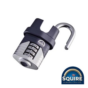 Squire 40mm Vulcan Combination Padlock - Boron Closed Shackle - VULCAN COMBI 40CS (5012245035650) Blister Pack 1 Each SQR701001
