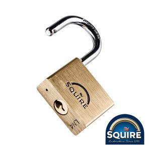 Squire 40mm Premium Brass Lion Padlock - LN4 (5012245002690) Blister Pack 1 Each SQR701113