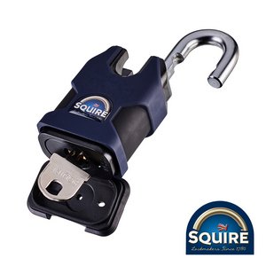 Squire 50mm Stronghold Padlock - Closed Shackle - SS50CP5 (5012245007763) Blister Pack 1 Each SQR701123