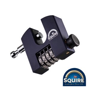 Squire 65mm 4 Wheel Combination Block Lock - SHCB65 (5012245009026) Blister Pack 1 Each SQR701843