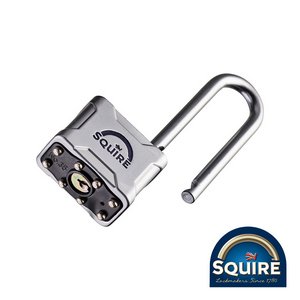 Squire 40mm Vulcan Padlock - 2.5IN Long Shackle - VULCAN P4 40/2.5 (5012245035605) Blister Pack 1 Each SQR701882